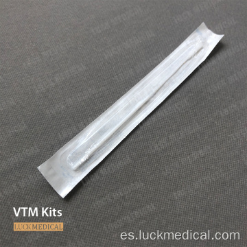 Tubo VTM de 10 ml con kit de hisopo FDA